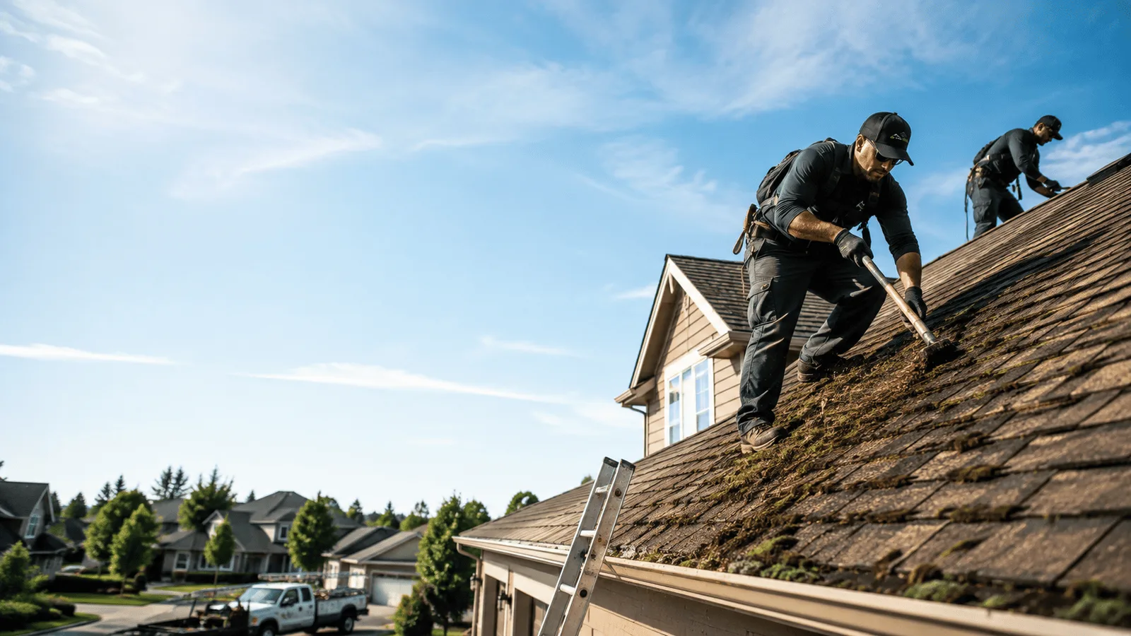 Roof Moss Removal in Broadus, MT near me